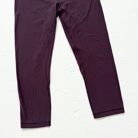 Lululemon Align High-Rise Crop Leggings 21" Purple, Size 8 - Picture 3 of 8